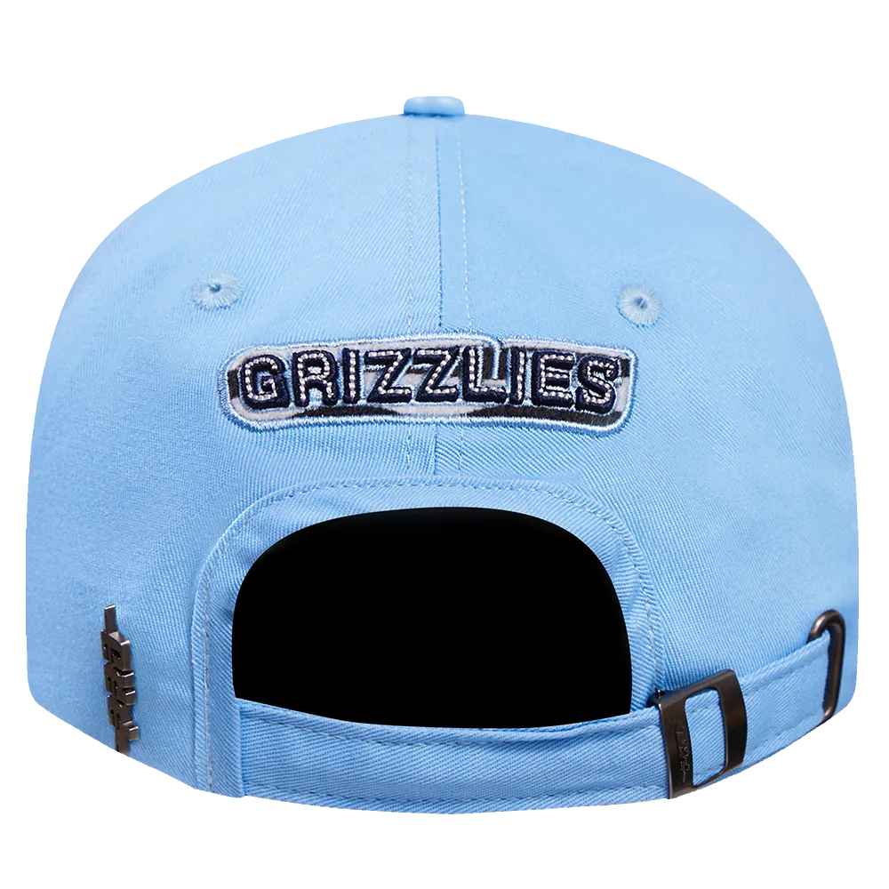 NBA MEMPHIS GRIZZLIES ANIMAL PRINT DAD HAT (UNIVERSITY BLUE)