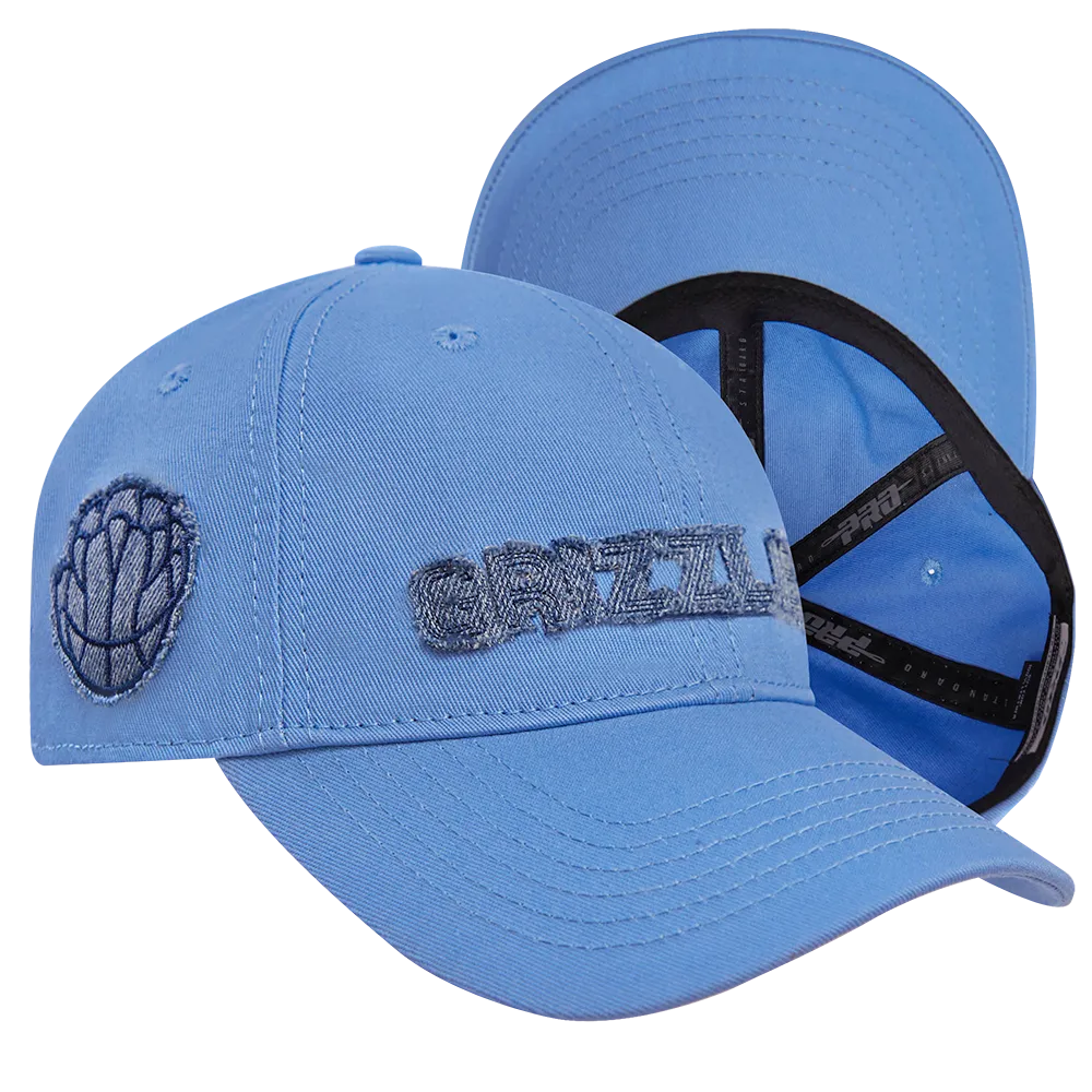 NBA MEMPHIS GRIZZLIES VARSITY BLUES DAD HAT (UNIVERSITY BLUE)