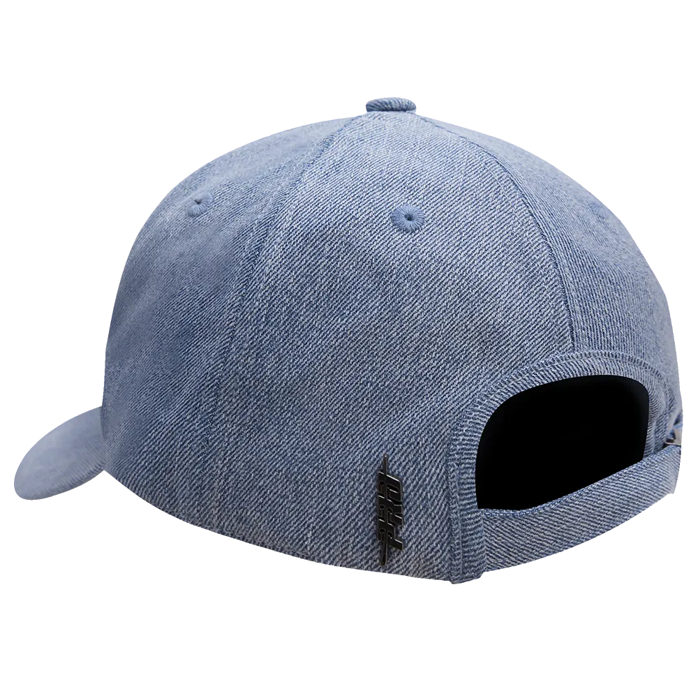 NBA MIAMI HEAT VARSITY BLUES UNISEX DAD HAT (DENIM/LINEN)