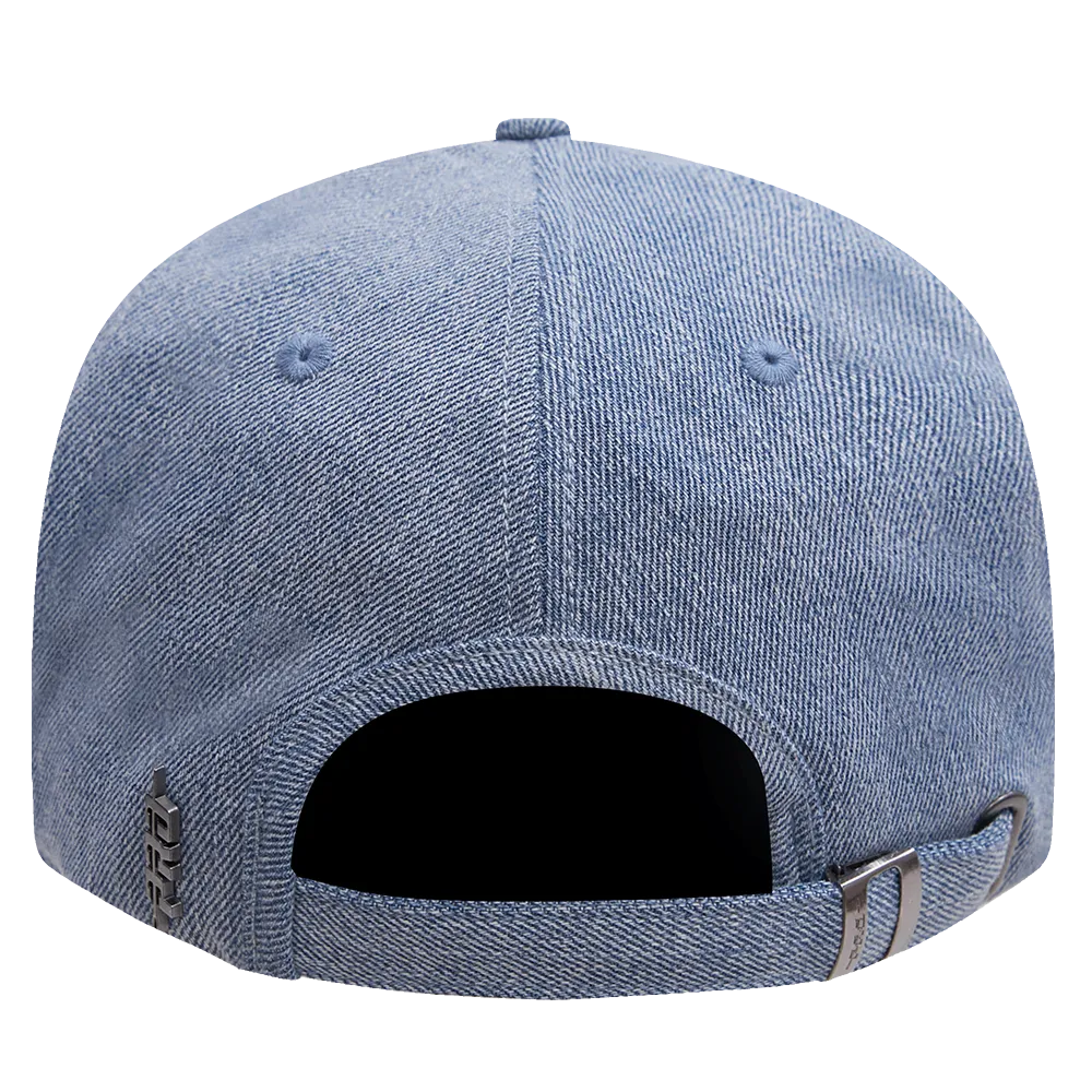 NBA MIAMI HEAT VARSITY BLUES UNISEX DAD HAT (DENIM/LINEN)
