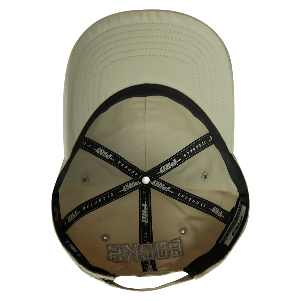 NBA MILWAUKEE BUCKS NEUTRAL DAD HAT (TAUPE)