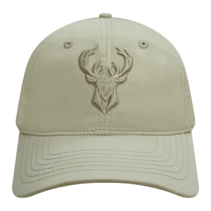 NBA MILWAUKEE BUCKS NEUTRAL DAD HAT (TAUPE)