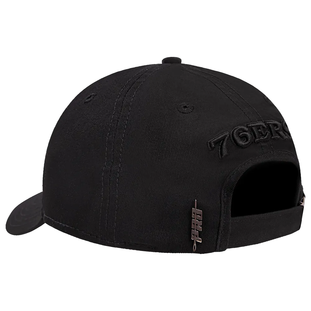 NBA PHILADELPHIA 76ERS NEUTRAL MEN'S DAD HAT (BLACK)