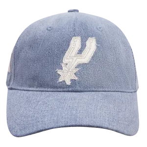 NBA SAN ANTONIO SPURS VARSITY BLUES WOMEN'S DAD HAT (DENIM)