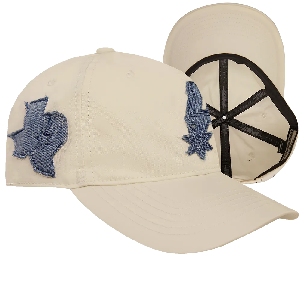 NBA SAN ANTONIO SPURS VARSITY BLUES WOMEN'S DAD HAT (LINEN)