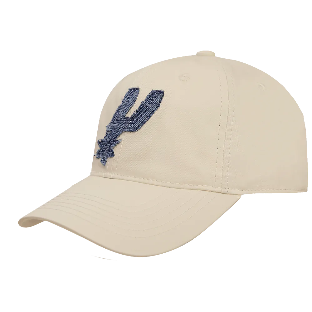 NBA SAN ANTONIO SPURS VARSITY BLUES WOMEN'S DAD HAT (LINEN)