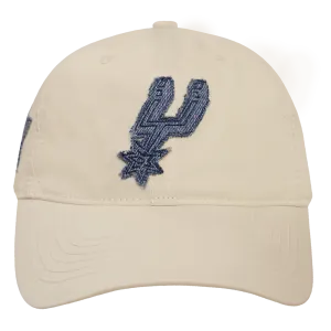 NBA SAN ANTONIO SPURS VARSITY BLUES WOMEN'S DAD HAT (LINEN)