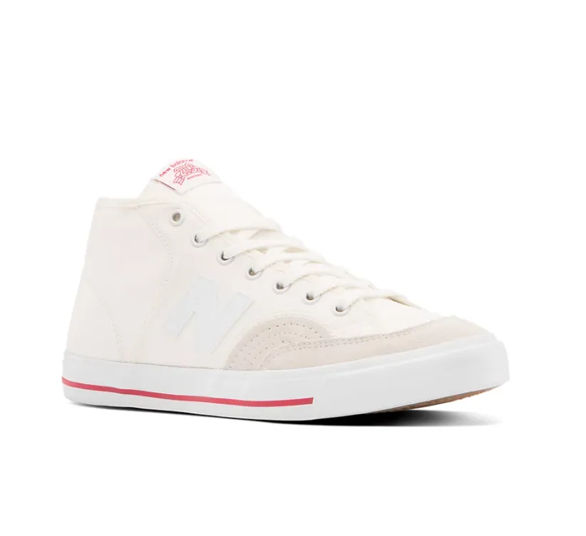 New Balance NM 213 Pro Court Shoes - White/Red