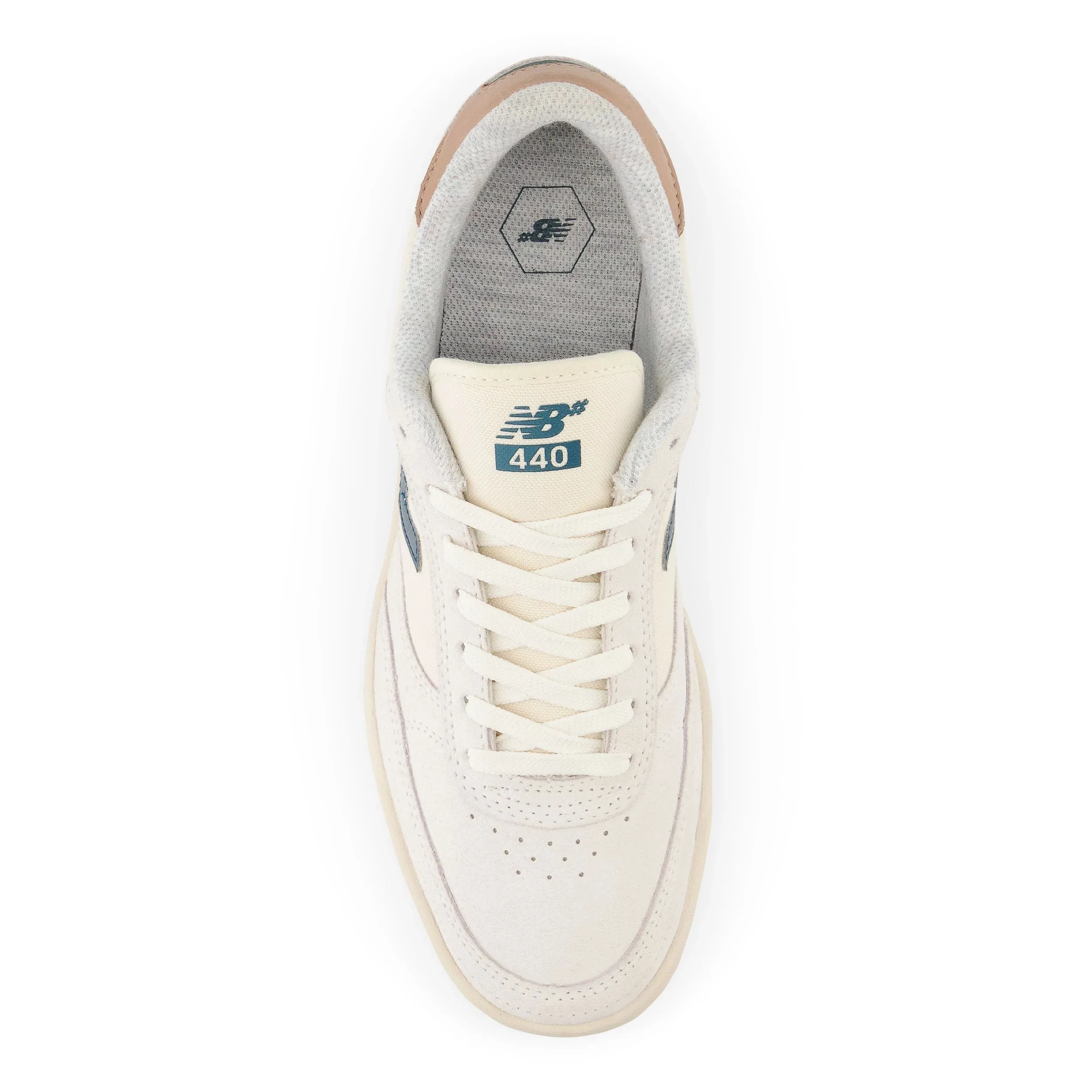 New Balance Numeric 440 Skateboard Shoe - Sea Salt/Teal