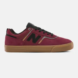 New Balance Numeric Jamie Foy 306 Skateboard Shoe - Burgundy/Black