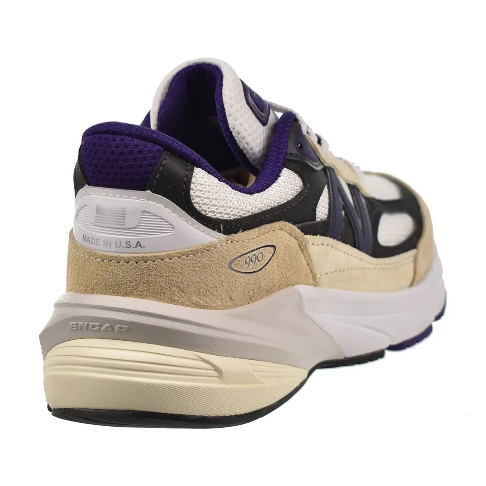 New Balance x Teddy Santis 990 Men's Shoes White/Black Plum  u990-wb6