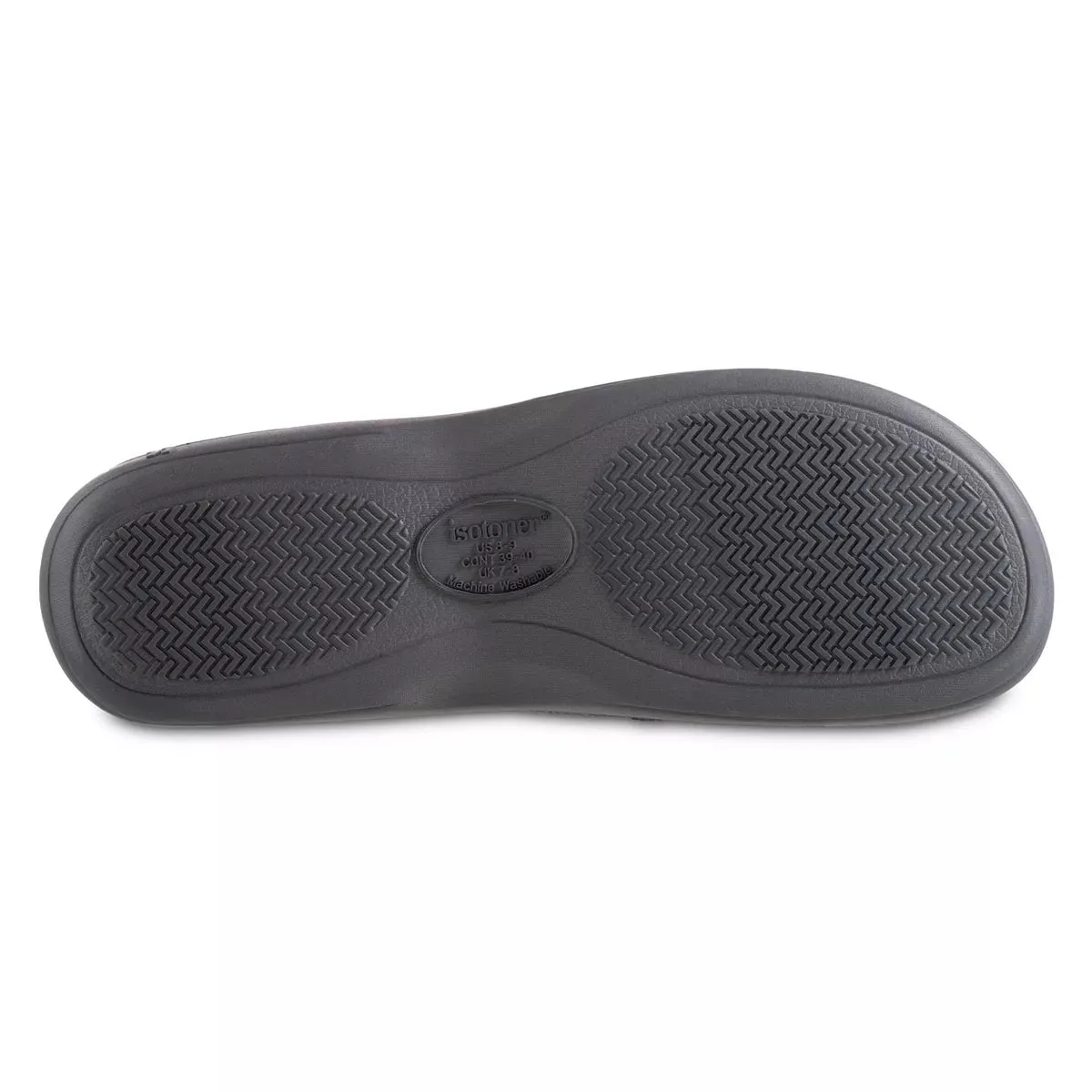 New Men's isotoner Microterry and Waffle Travis Hoodback Slippers, Sz XXL 13-14