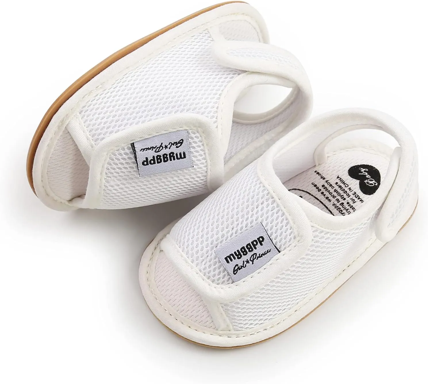 Newborn Shoes for Girls,Baby Shoes Sole Mesh Sandals Non-Slip Flat Boys Walking Rubber Shoes Baby Toddler Shoes