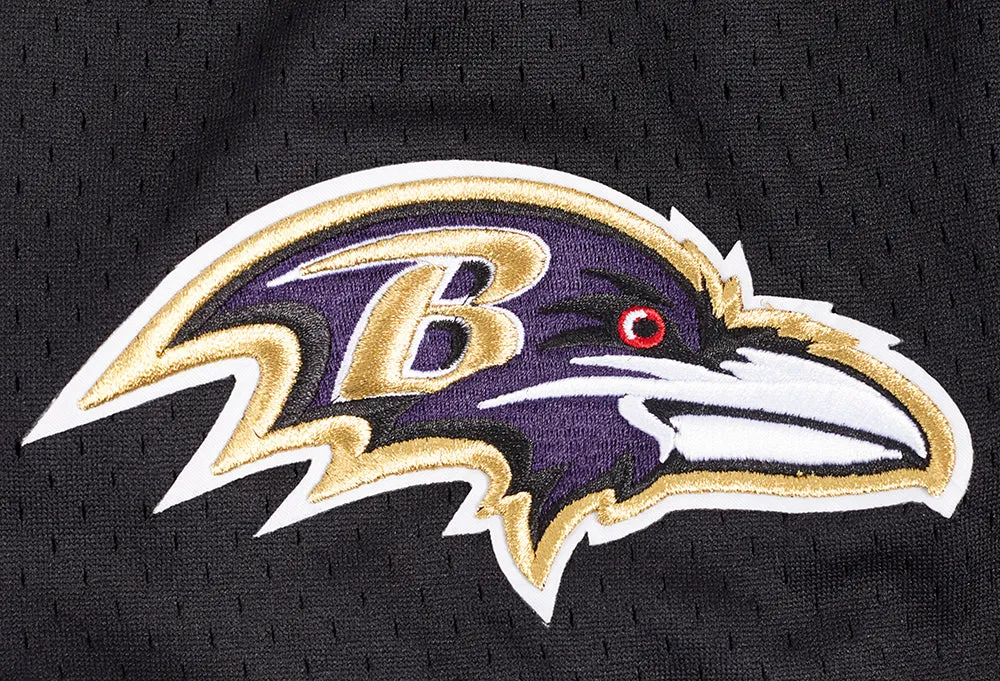NFL BALTIMORE RAVENS CLASSIC MESH MEN'S SHORT (BLACK)
