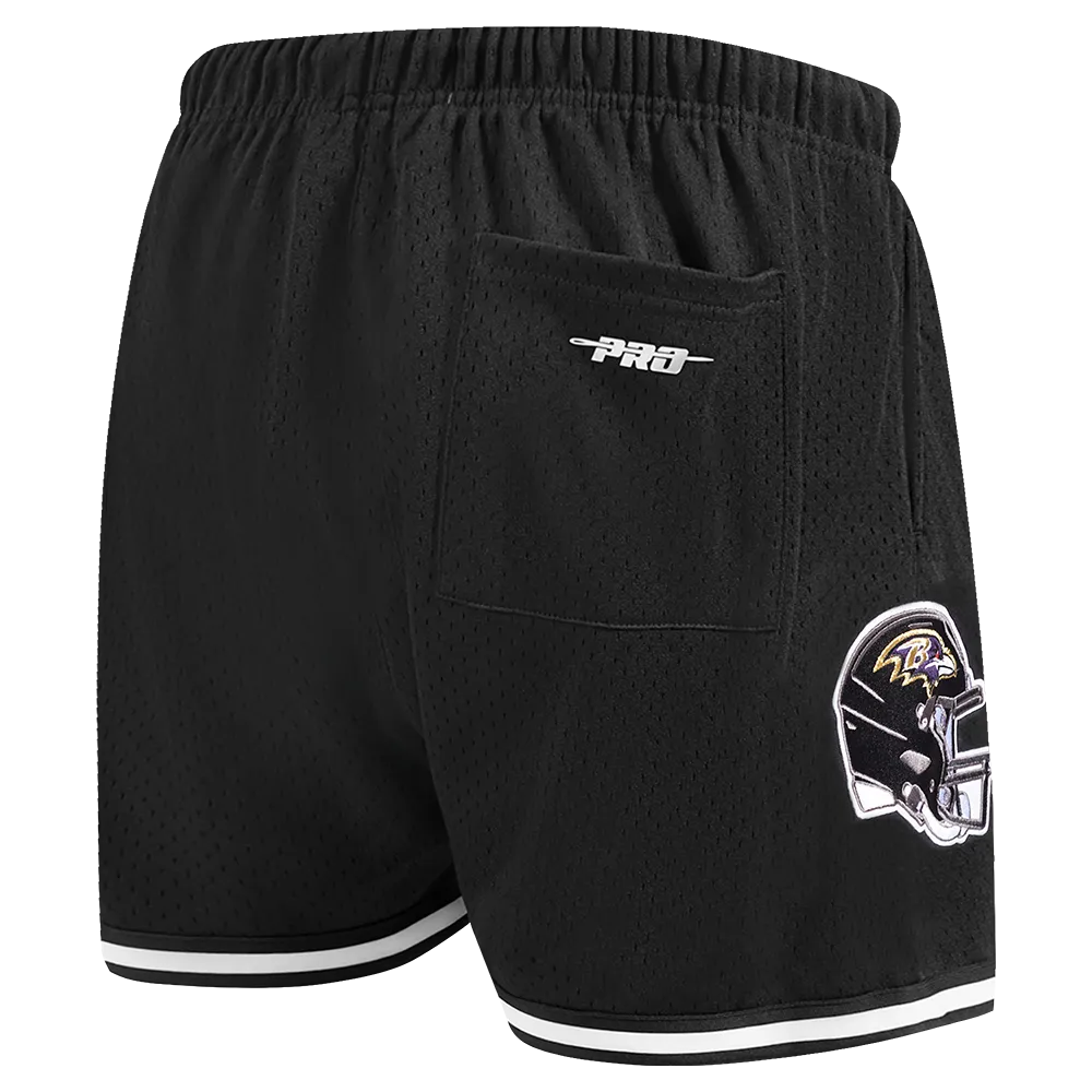 NFL BALTIMORE RAVENS CLASSIC MESH MEN'S SHORT (BLACK)