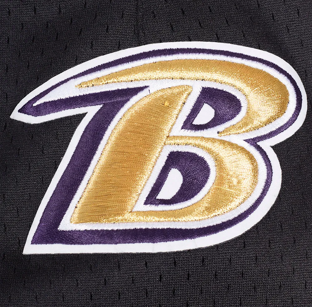 NFL BALTIMORE RAVENS CLASSIC MESH MEN'S SHORT (BLACK)