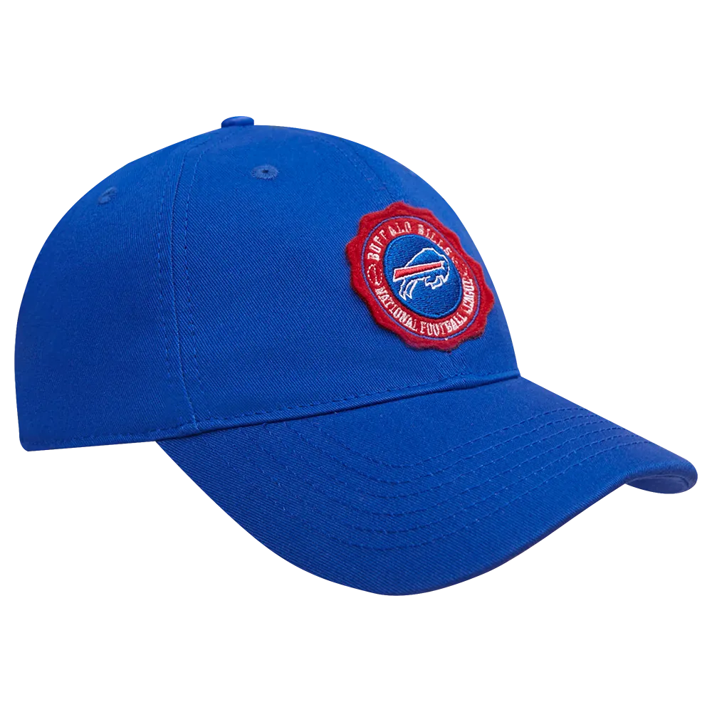 NFL BUFFALO BILLS CREST EMBLEM DAD HAT (ROYAL BLUE)