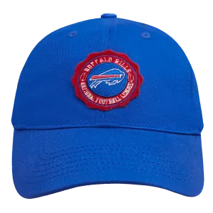 NFL BUFFALO BILLS CREST EMBLEM DAD HAT (ROYAL BLUE)