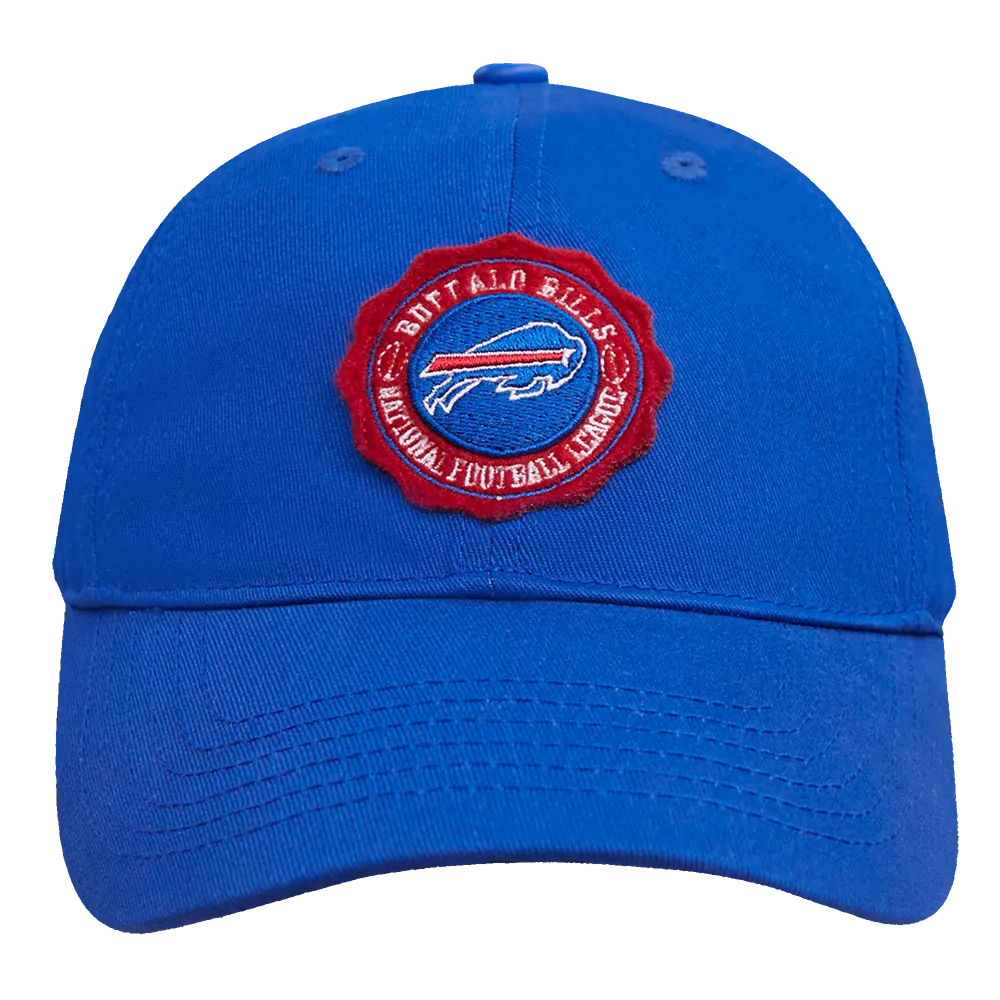 NFL BUFFALO BILLS CREST EMBLEM DAD HAT (ROYAL BLUE)