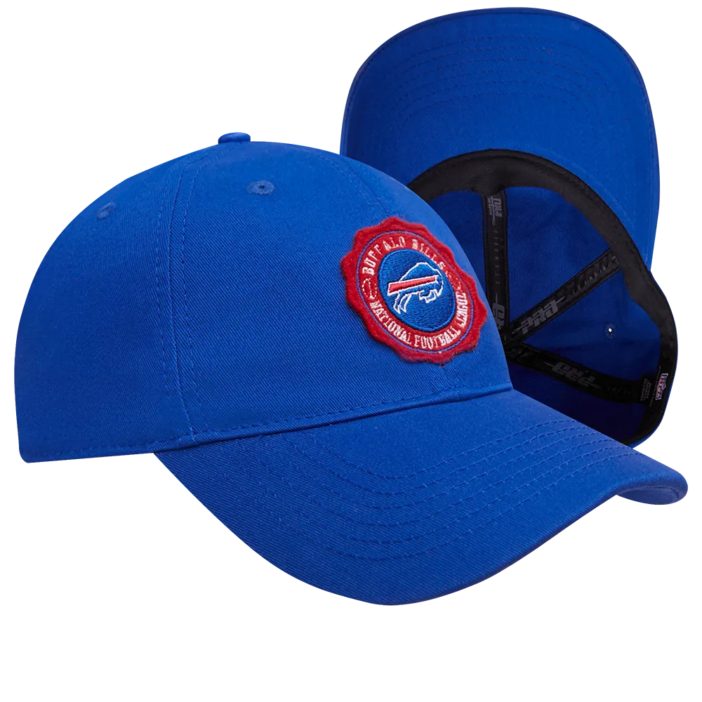 NFL BUFFALO BILLS CREST EMBLEM DAD HAT (ROYAL BLUE)
