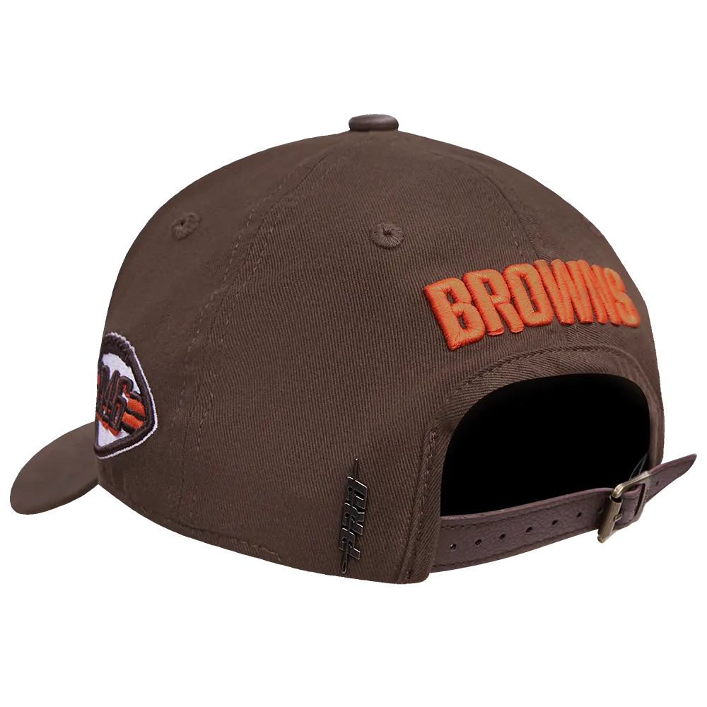 NFL CLEVELAND BROWNS MASHUP UNISEX DAD HAT (BROWN)