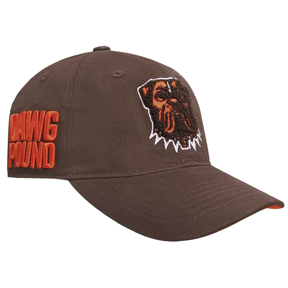 NFL CLEVELAND BROWNS MASHUP UNISEX DAD HAT (BROWN)
