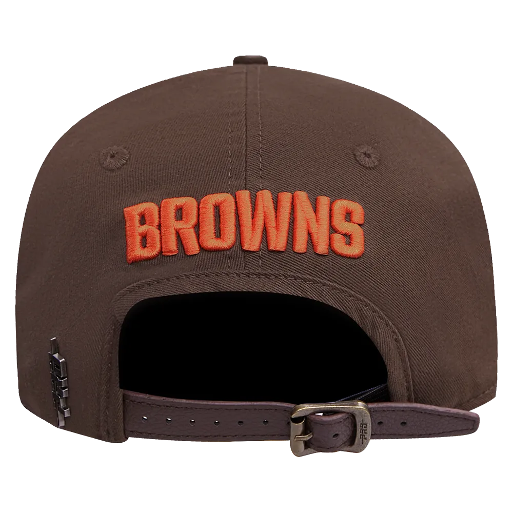 NFL CLEVELAND BROWNS MASHUP UNISEX DAD HAT (BROWN)