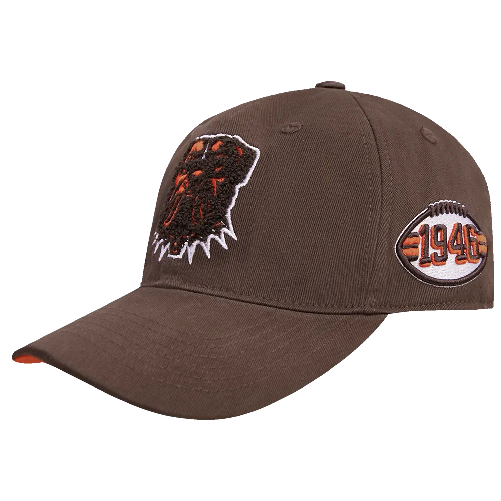 NFL CLEVELAND BROWNS MASHUP UNISEX DAD HAT (BROWN)