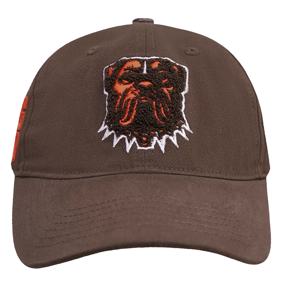 NFL CLEVELAND BROWNS MASHUP UNISEX DAD HAT (BROWN)