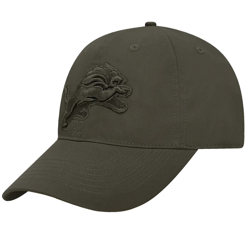 NFL DETROIT LIONS NEUTRAL DAD HAT (DARK TAUPE)