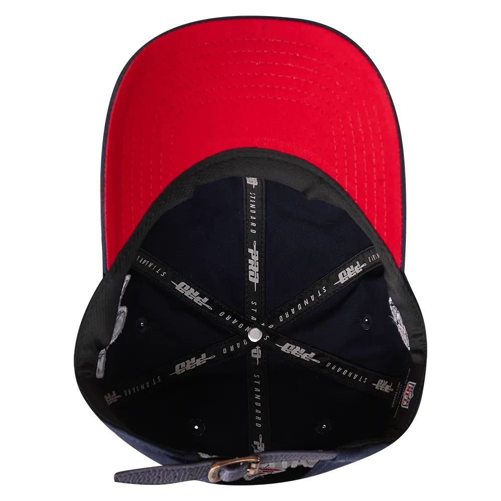 NFL NEW ENGLAND PATRIOTS MASHUP UNISEX DAD HAT (MIDNIGHT NAVY)