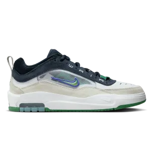 Nike SB Air Max Ishod 2 Skateboard Shoe - White/Persian Violet-Obisidian-Pine Green