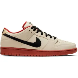 Nike SB Hennessy Dunk Low Pro Skate Shoe - Muslin/Black-Muslin-Rugged Orange