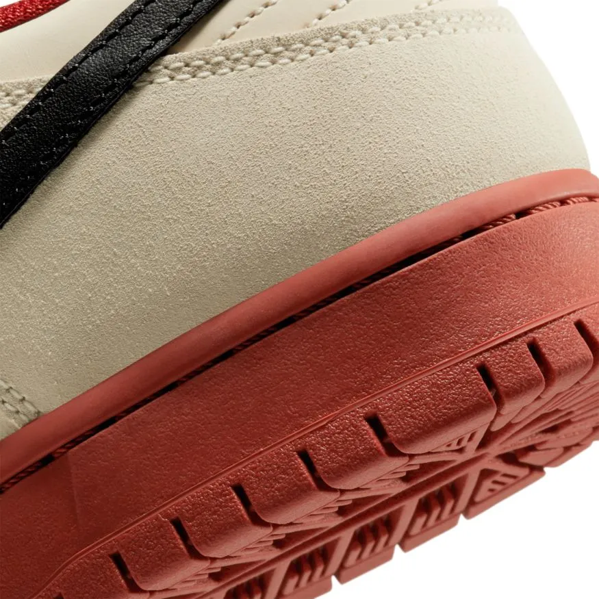 Nike SB Hennessy Dunk Low Pro Skate Shoe - Muslin/Black-Muslin-Rugged Orange