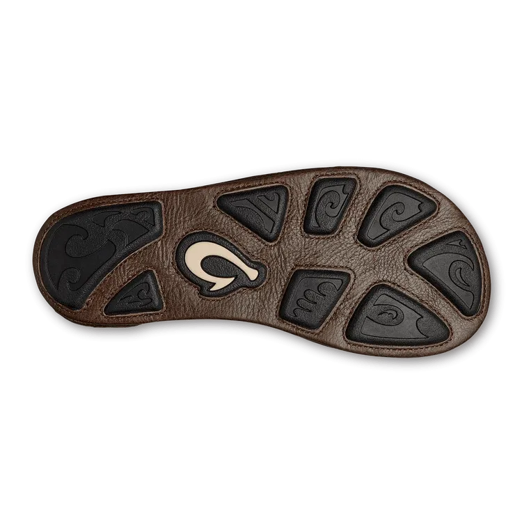 Olukai Men's Hiapo - Rum/Dark Wood