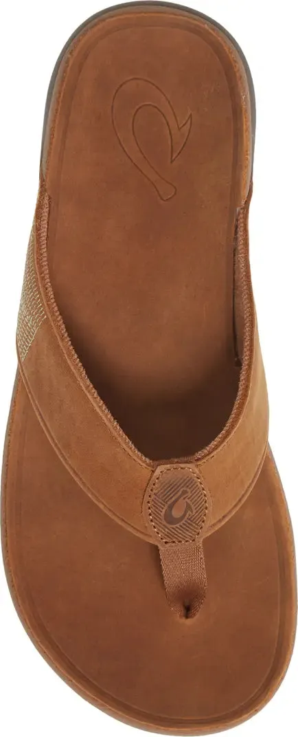 Olukai Tuahine Mens Waterproof Flip Flop