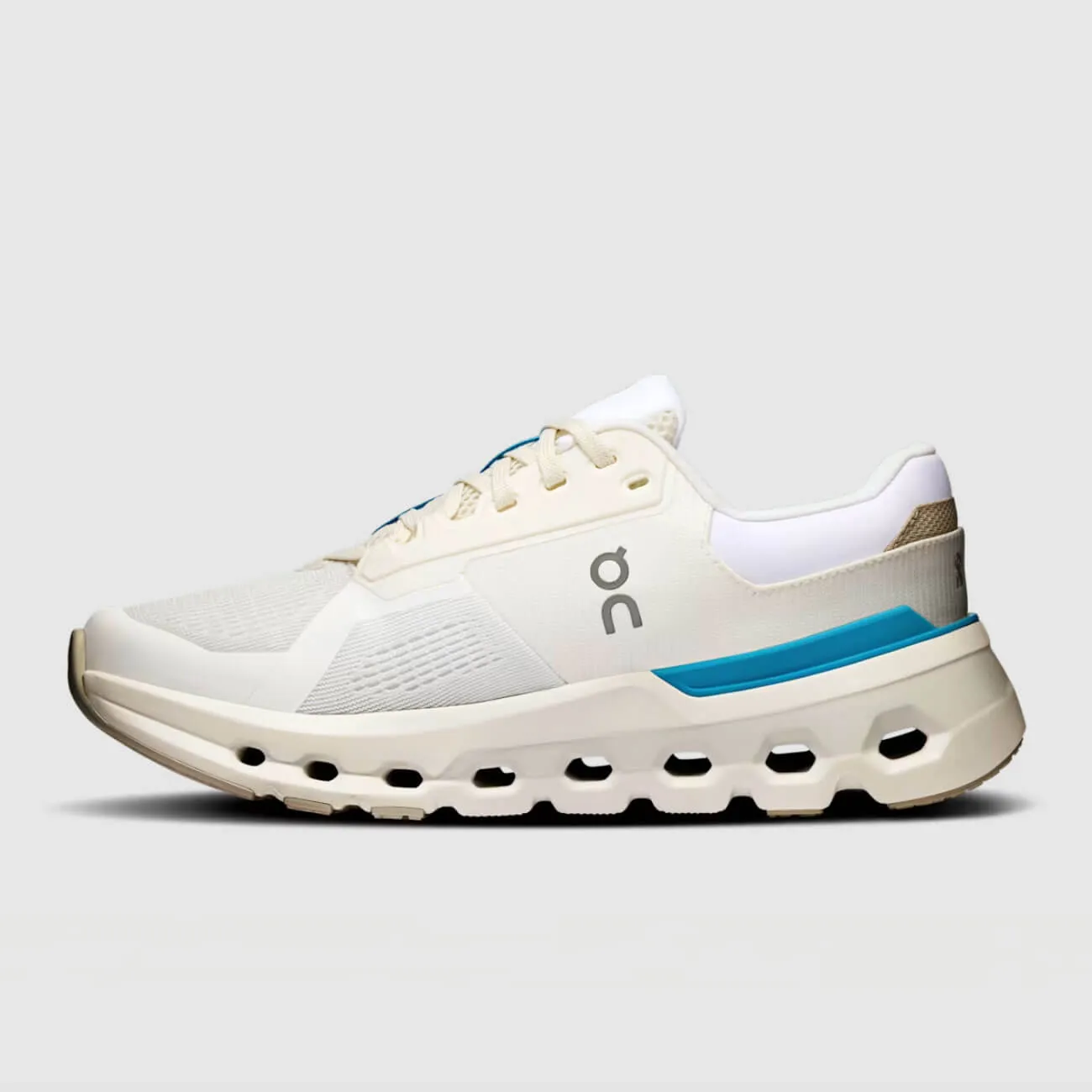 On Women's Cloudrunner 2 Shoes - White / Horizon