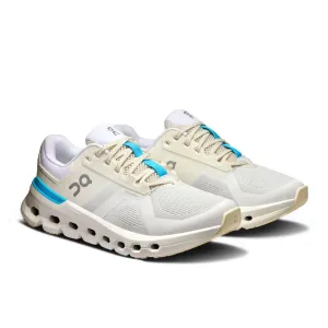 On Women's Cloudrunner 2 Shoes - White / Horizon