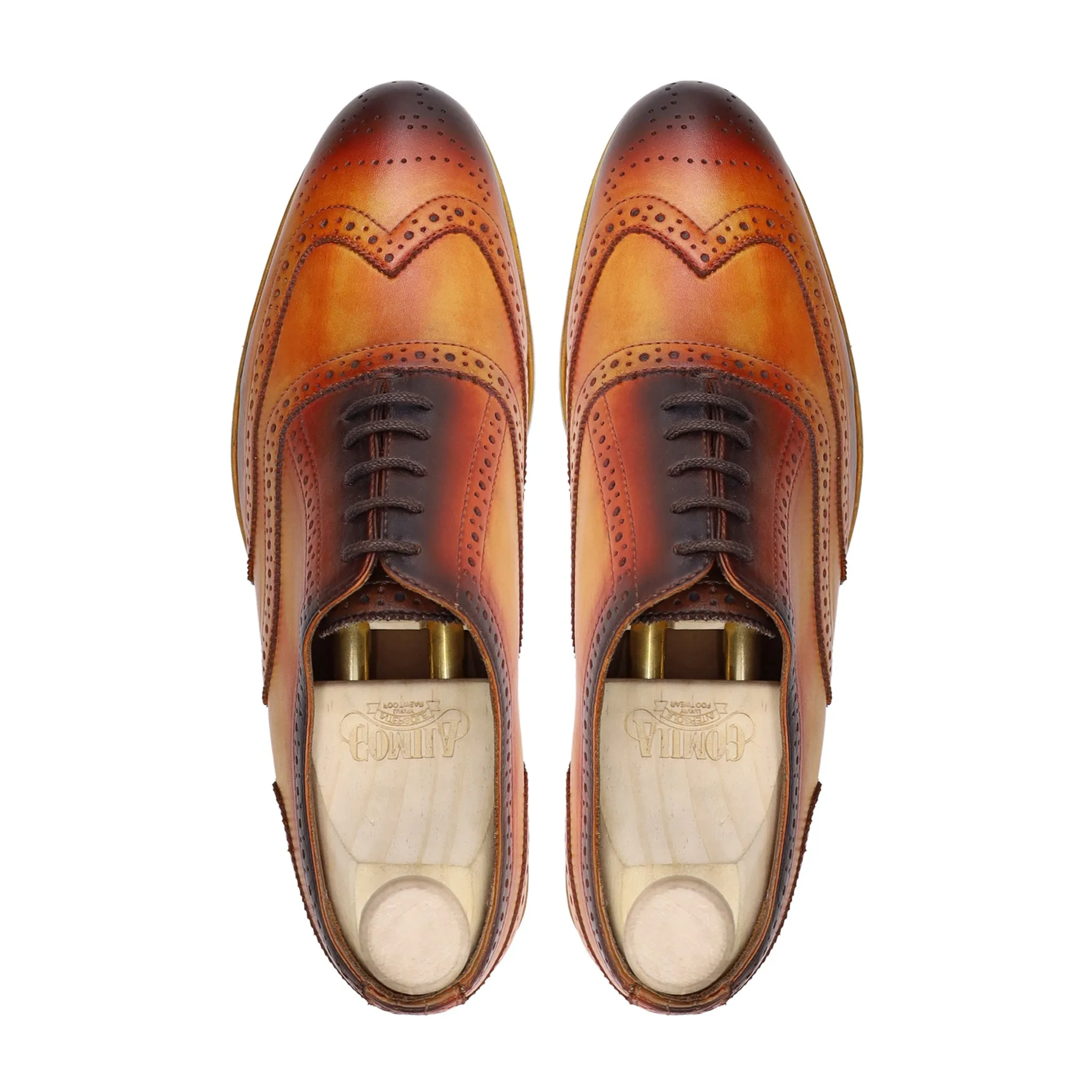 Orland - Men's Burnish Tan Calf Leather Oxford