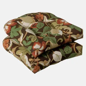 Outdoor/Indoor Coventry Cafe Wicker Seat Cushion (Set of 2)