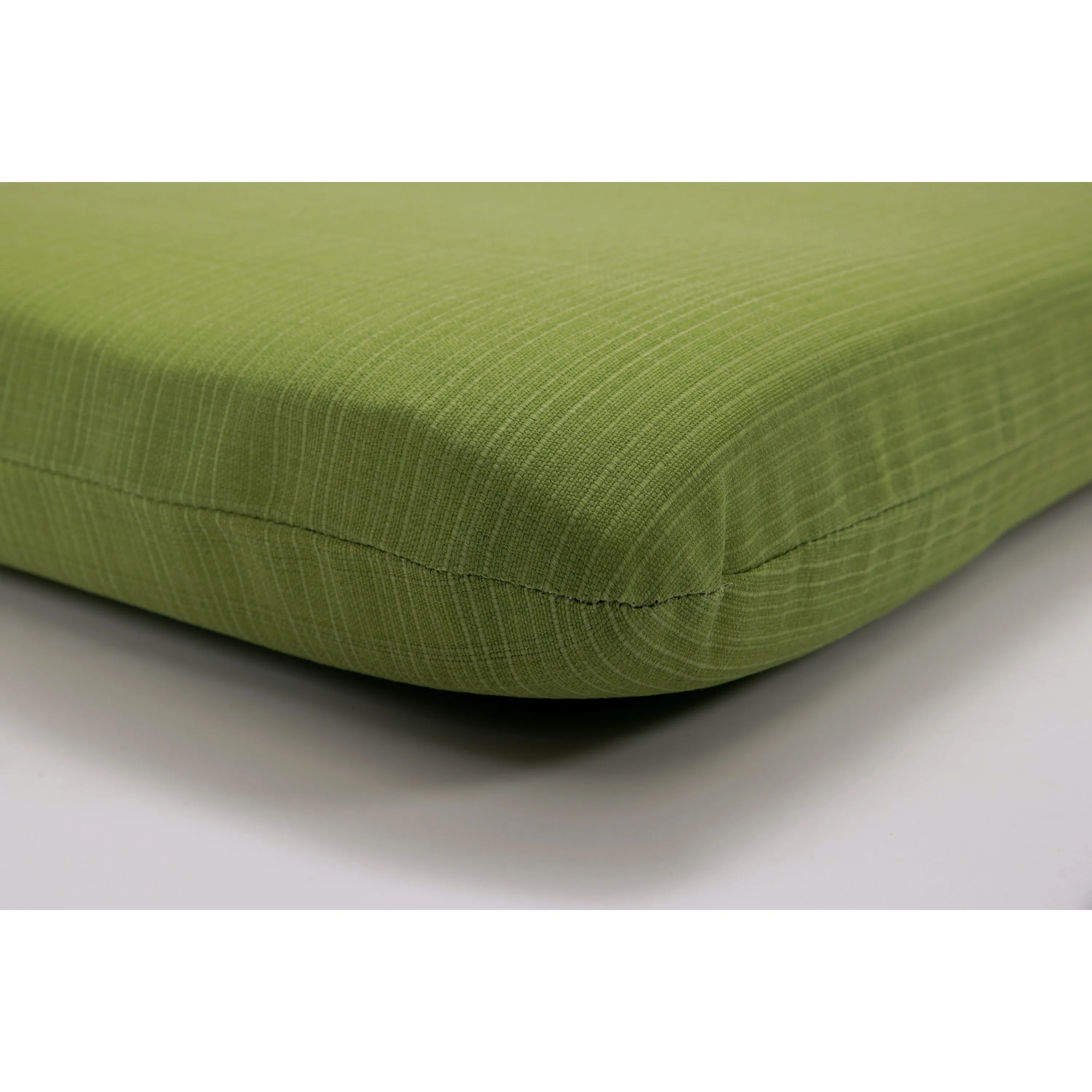 Outdoor/Indoor Forsyth Kiwi Rounded Corners Seat Cushion (Set of 2)