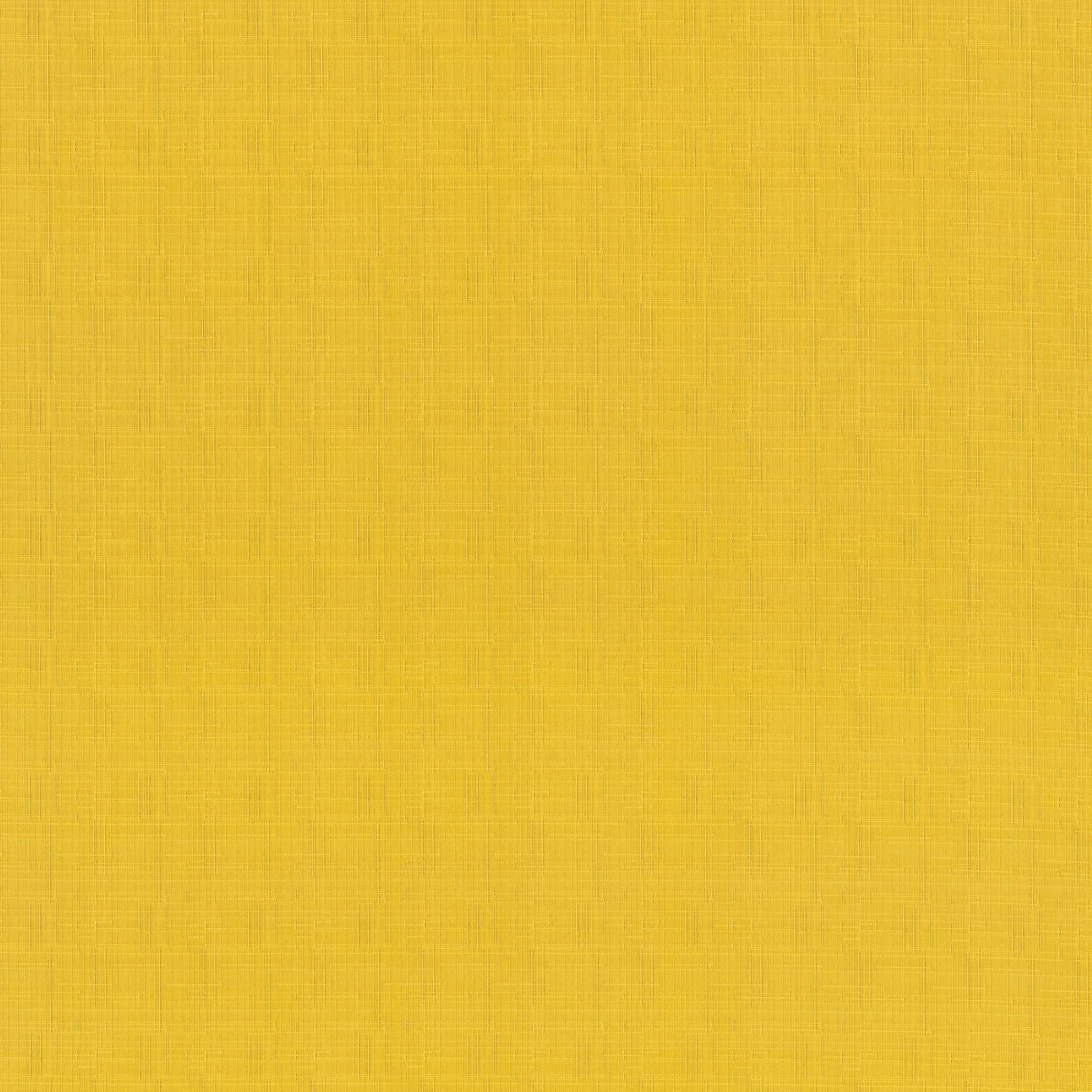 Outdoor/Indoor Fresco Solids Yellow Rounded Corners Chair Cushion