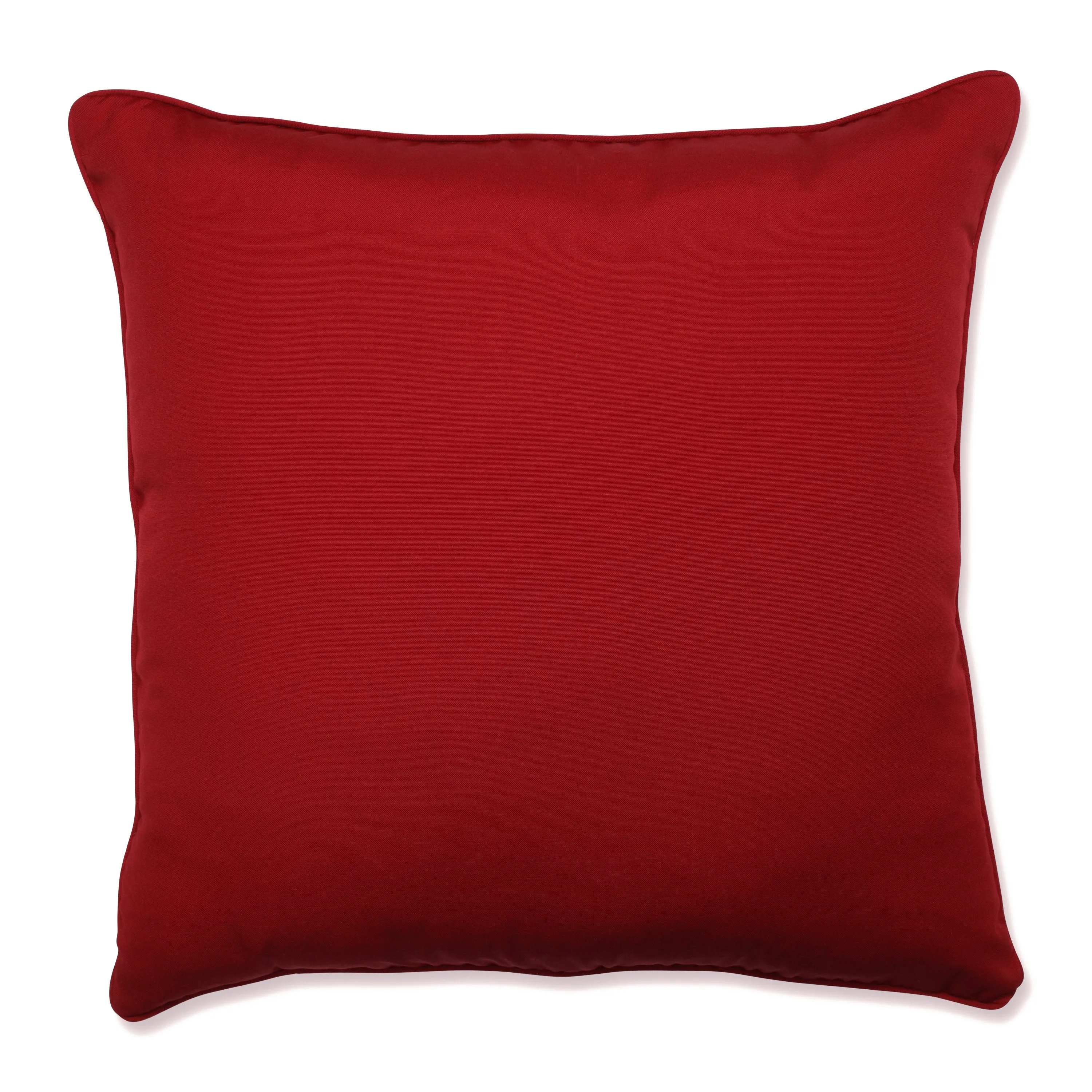 Outdoor/Indoor Pompeii Red 25-inch Floor Pillow