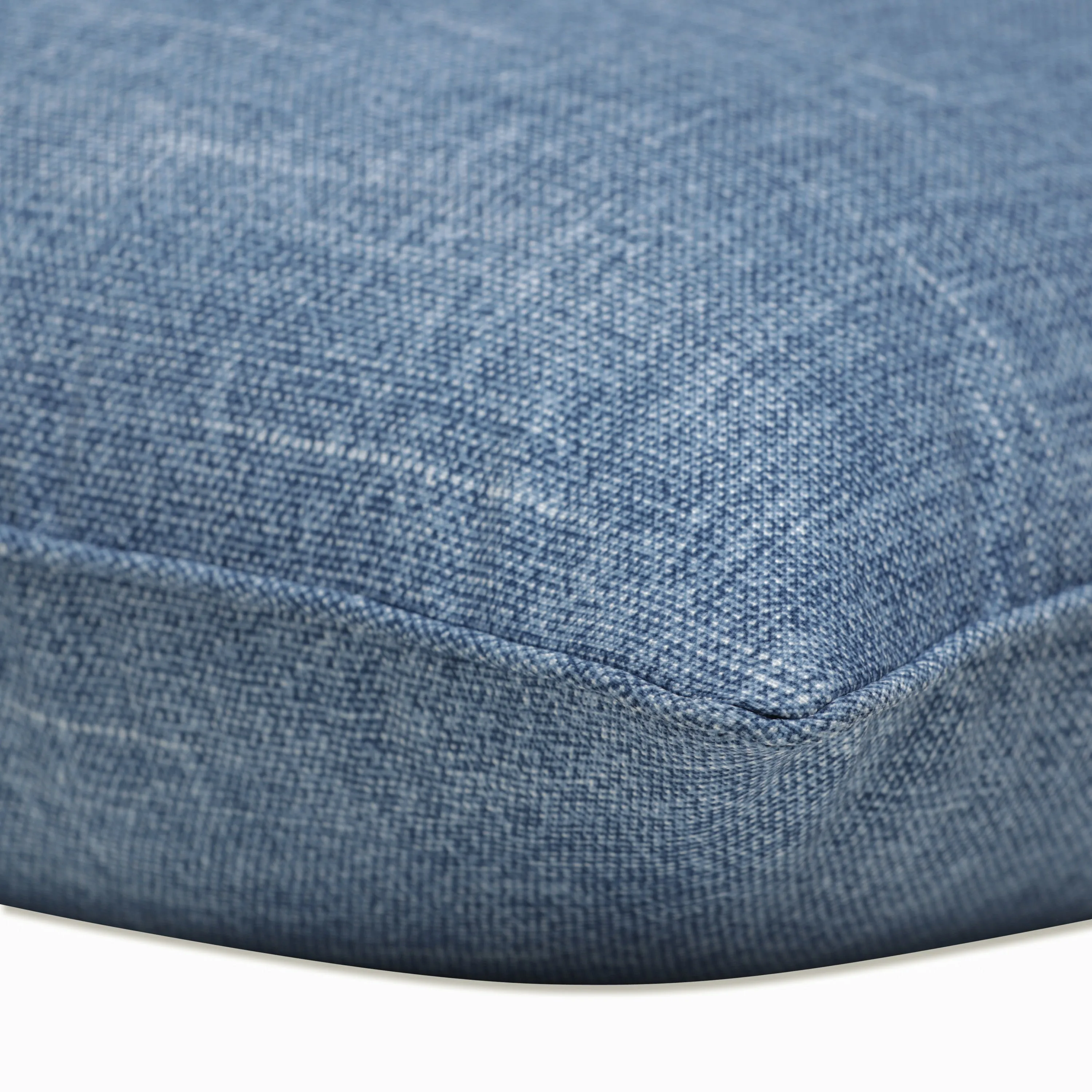 Outdoor/Indoor Tory Denim Rectangular Throw Pillow (Set of 2)
