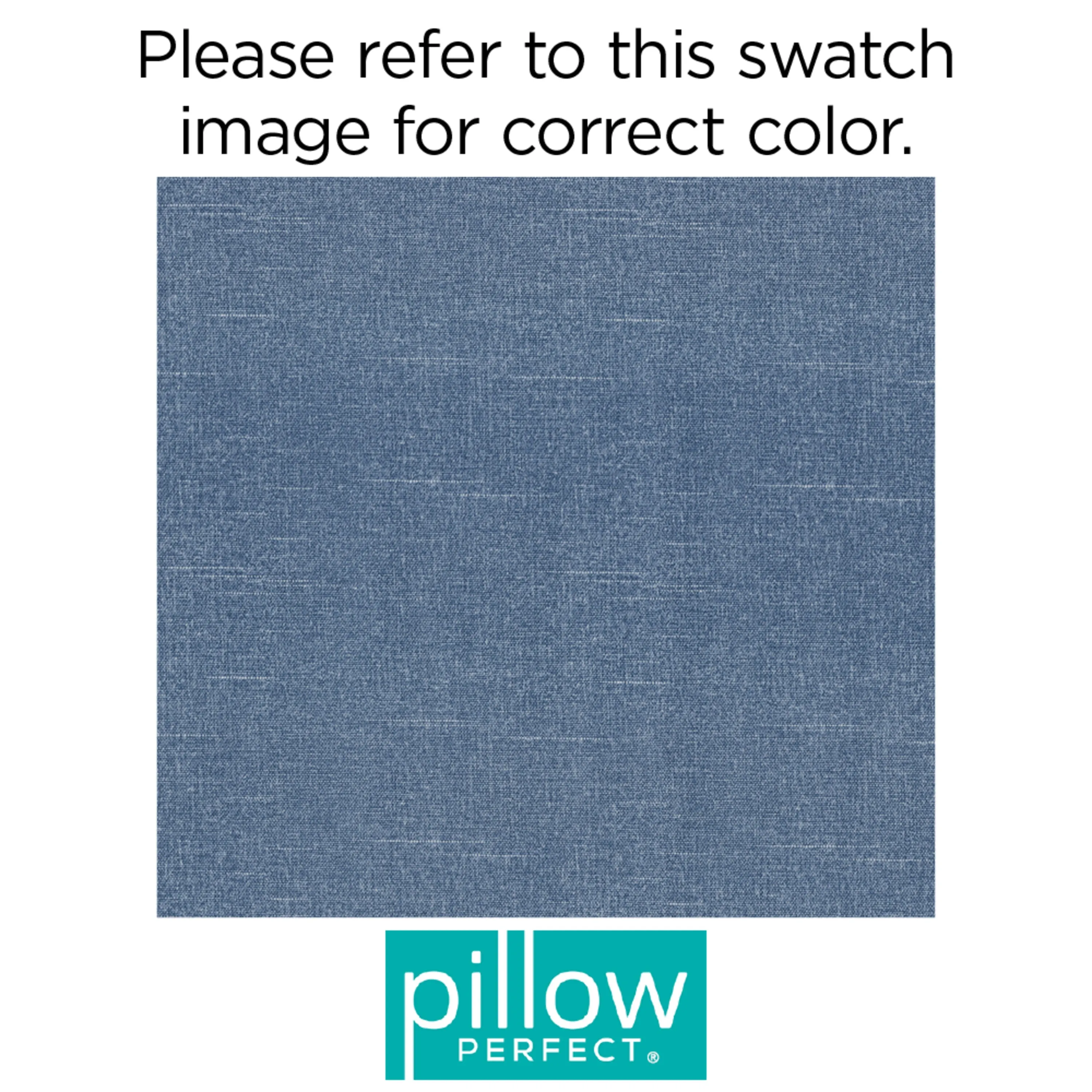 Outdoor/Indoor Tory Denim Rectangular Throw Pillow (Set of 2)