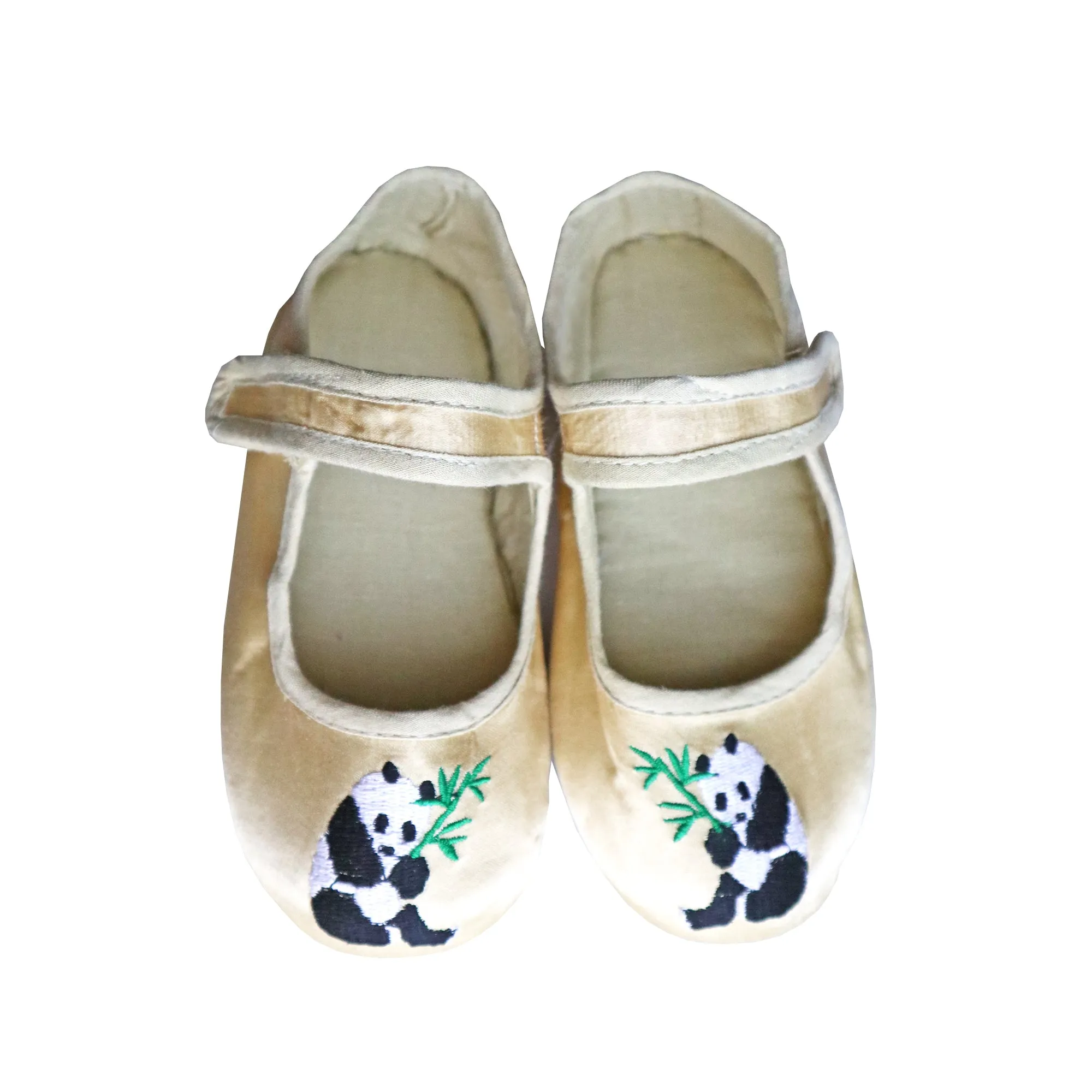 Panda Embroidered Children Shoes