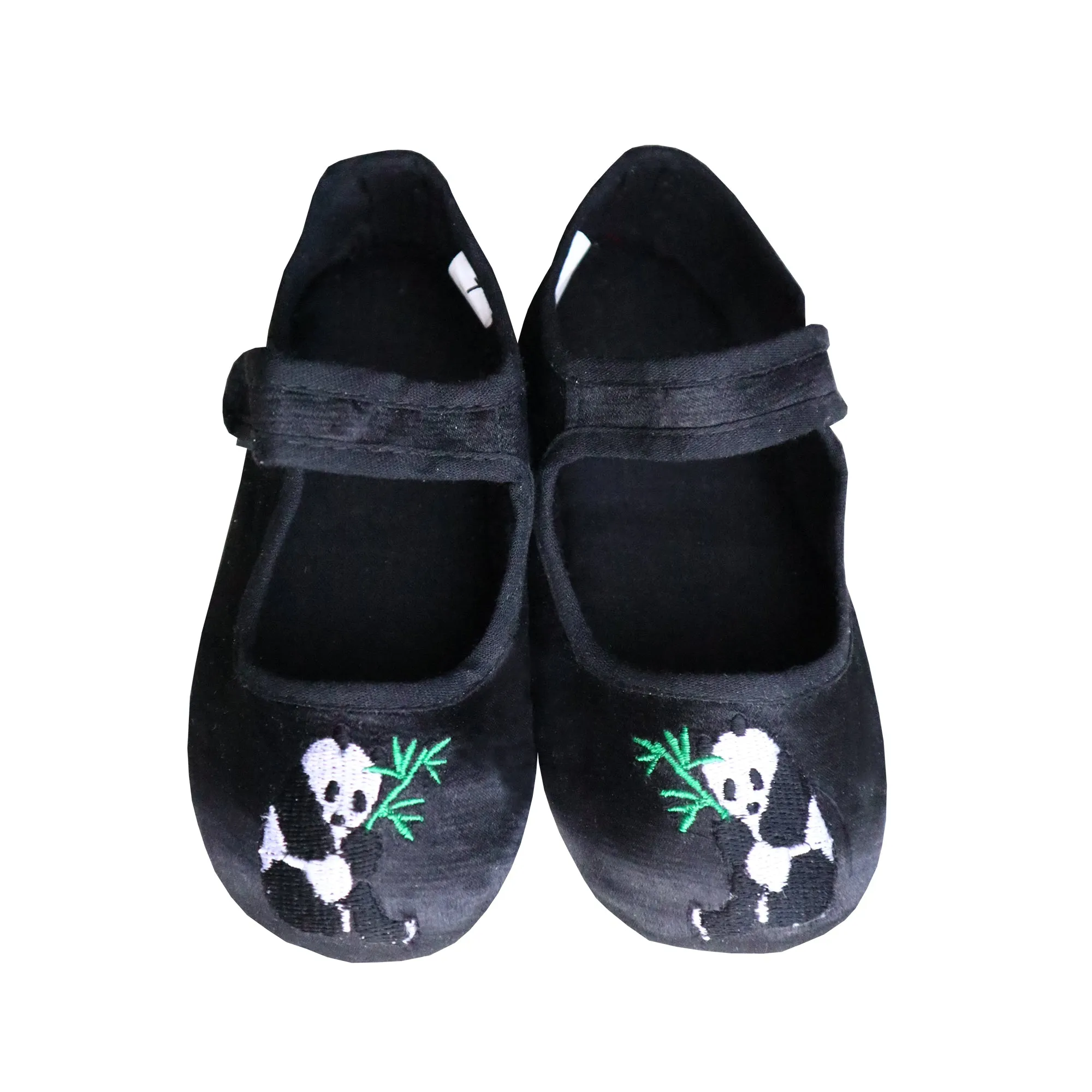Panda Embroidered Children Shoes