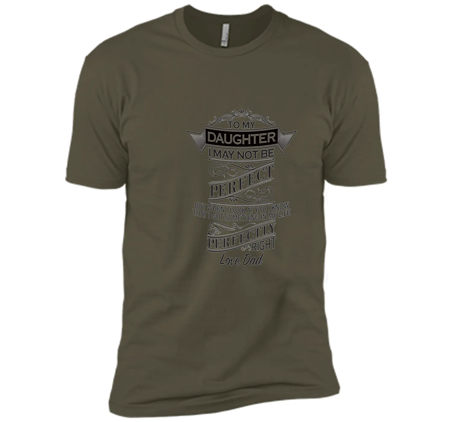 PERFECT DAD FATHER"S DAY SHIRT