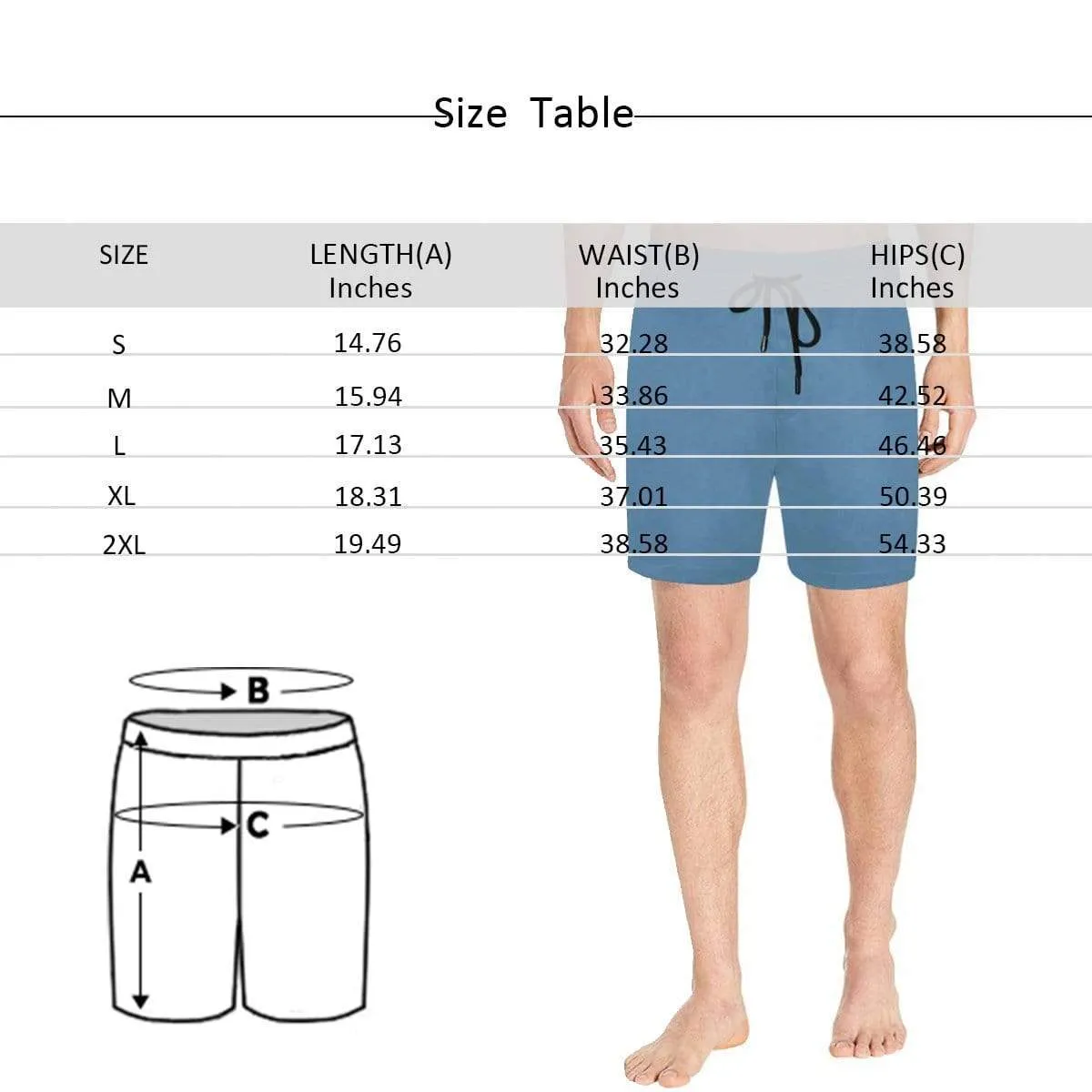 Personalized Swim Trunks with Custom Face Print Sunset Men's Quick Dry Swim Shorts
