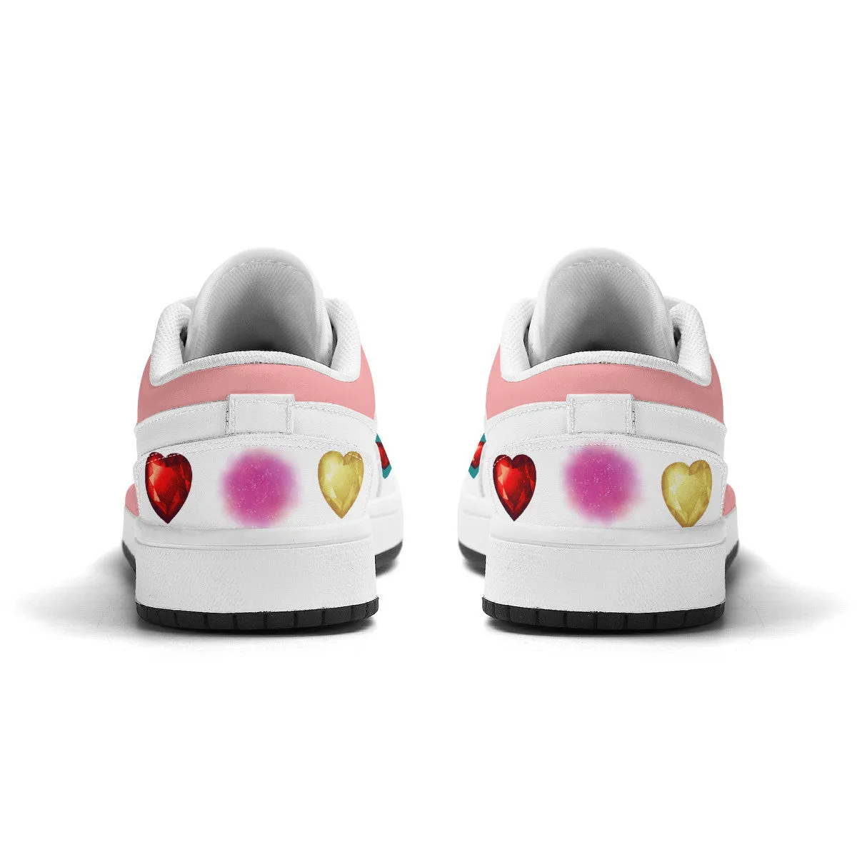 Pink Floral | Custom Kids Shoes | Shoe Zero